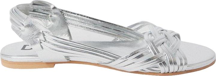 Actual product image Dorothy Perkins Womens/Ladies Jocelyn Plaited Leather Wide Flat Sandals (36)