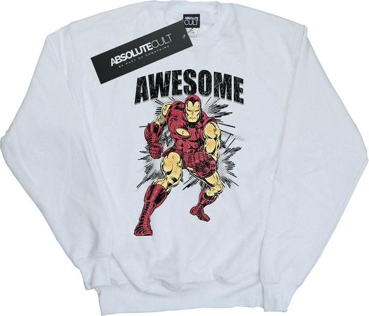 Immagine prodotto Awesome Iron Man Felpa Ragazze (128)