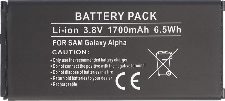 Produktbild AccuCell Akku Galaxy ALPHA EB-BG850G