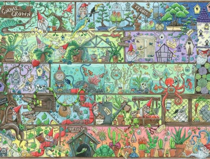 Image du produit Ravensburger Des nains sur l'étagère (1500 pièces)