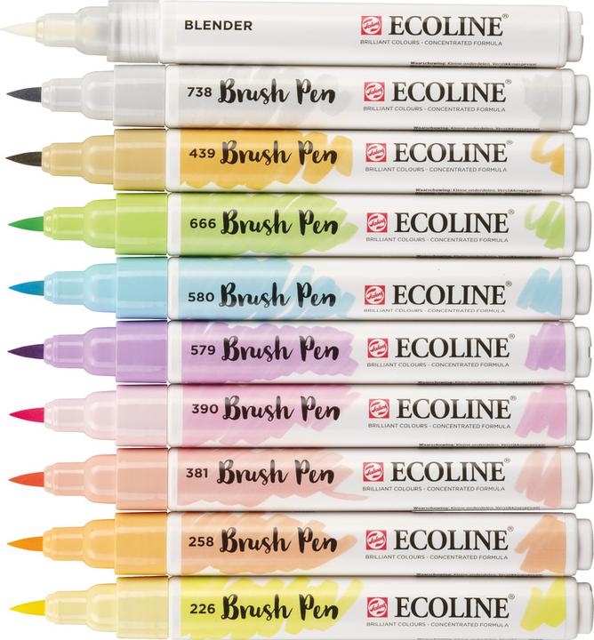 Produktbild Talens Brush Pen (Mehrfarbig, Rosa, 10 x)