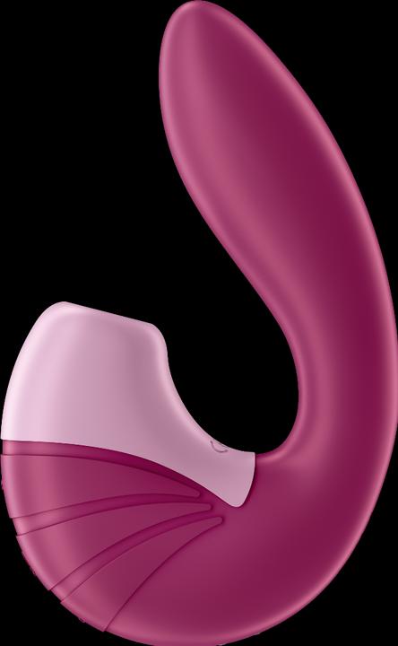 Actual product image Satisfyer Insertable Double Air Pulse Vibrator Supernova
