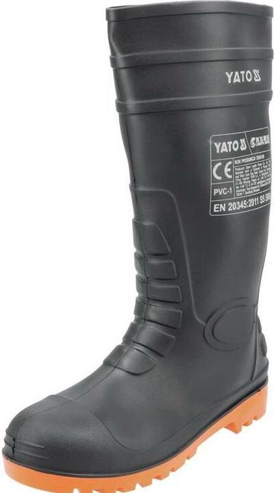 Yato Buty Kalosz Bezpieczne Z Podnoskiem Metalowym I Stalową Wkładką Antyprzebiciową Rozm. 43 (43)
