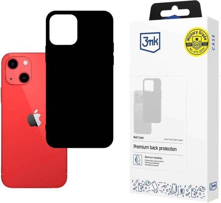 Actual product image 3MK Matt Case for iPhone 13 black (Apple iPhone 13)