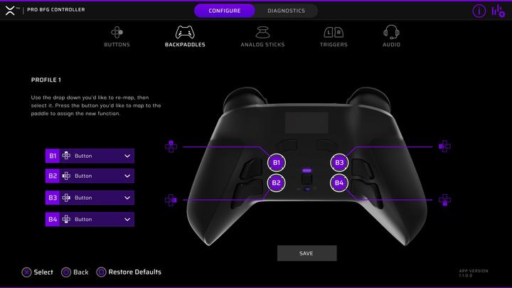 Produktbild PDP Victrix PRO BFG (PC, PS5, PS4)