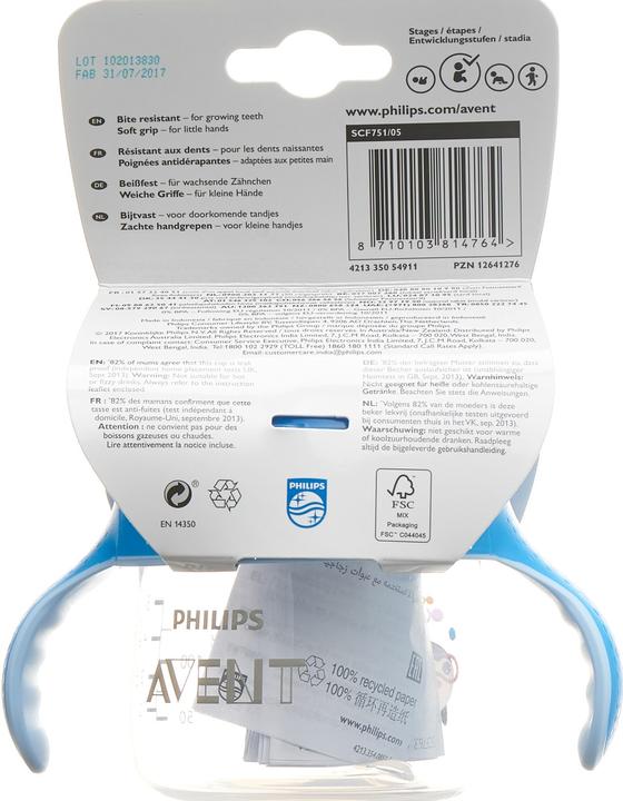 Actual product image Philips Avent Sip No Drip sippy cup (200 ml)