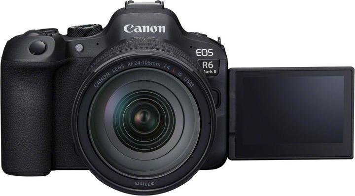 Produktbild Canon EOS R6 Mark II mit RF24-105 F4 L IS USM (24 - 105 mm, 24.20 Mpx, Vollformat)