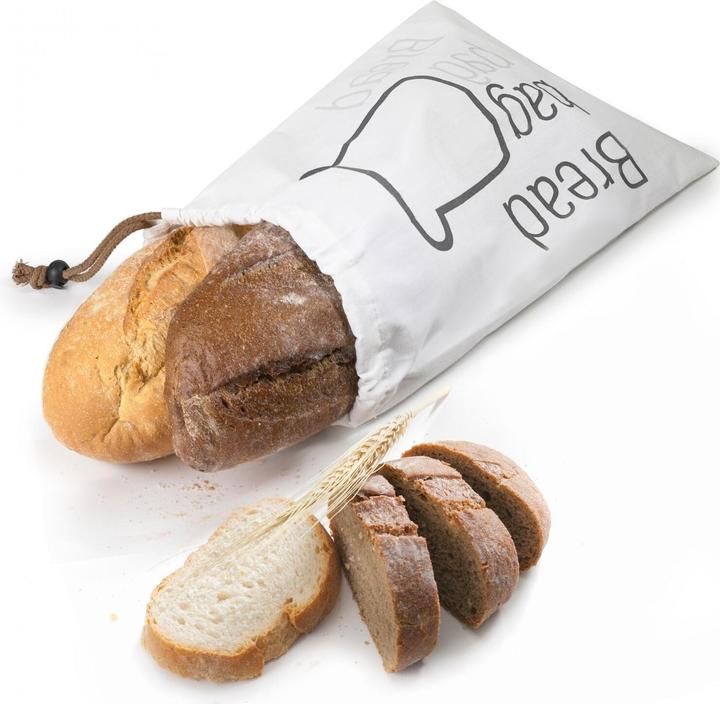 Actual product image Ibili Brotbeutel 27,50 x 38 cm Praktische Tasche zur Aufbewahrung von Brot