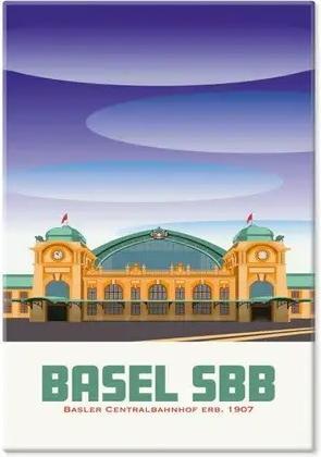 Actual product image S.wert Design Magnet Basel SBB (1 x)