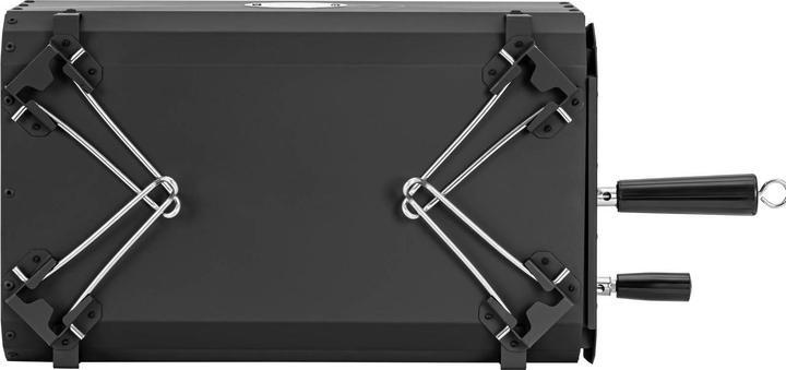 Immagine prodotto Uniprodo Stufa a legna per tenda - Nera - Pieghevole - 460 x 280 x 231 mm - Acciaio al carbonio