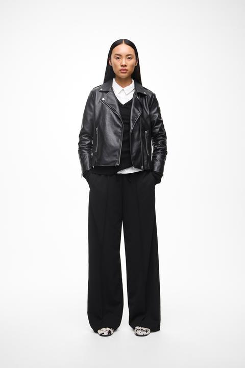 Image du produit Vila Pantalon taille haute à jambe large (XS)