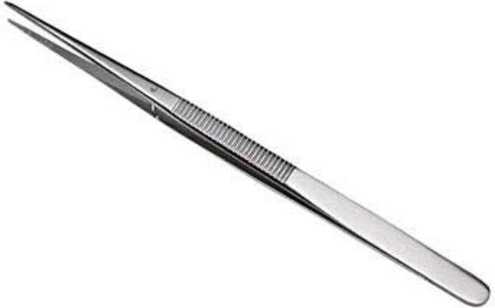 Actual product image Dönges Tweezers with guide pin, straight, pointed, length 155 mm