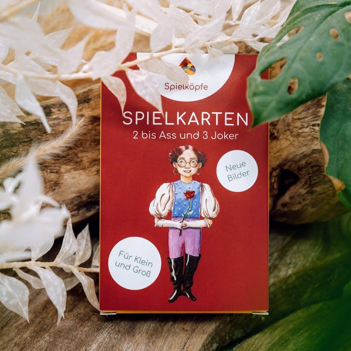 Actual product image Spielköpfe Kinder Spielkarten (German)