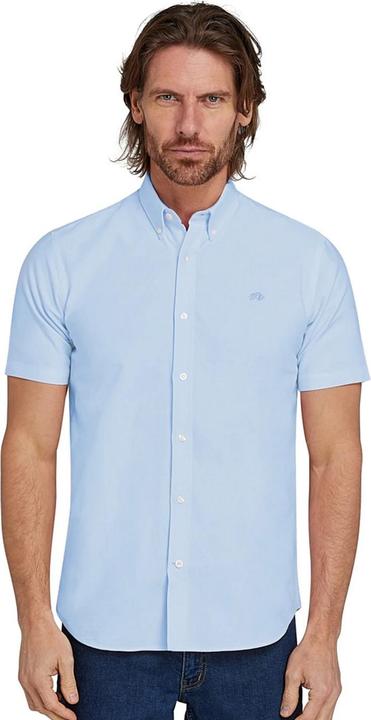 Actual product image Raging Bull Mens Oxford Lightweight Short-Sleeved Shirt (6XL)