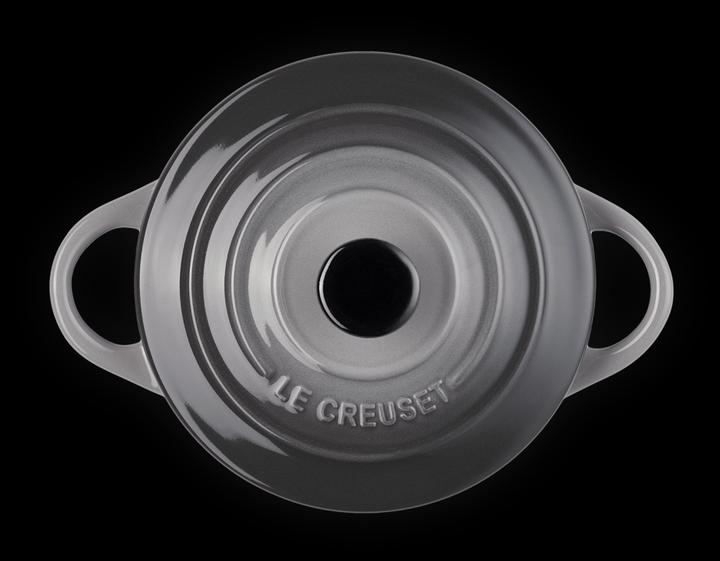 Productafbeelding Le Creuset Mini Cocotte donkergrijs (Braadpan + kasserol, Keramiek)