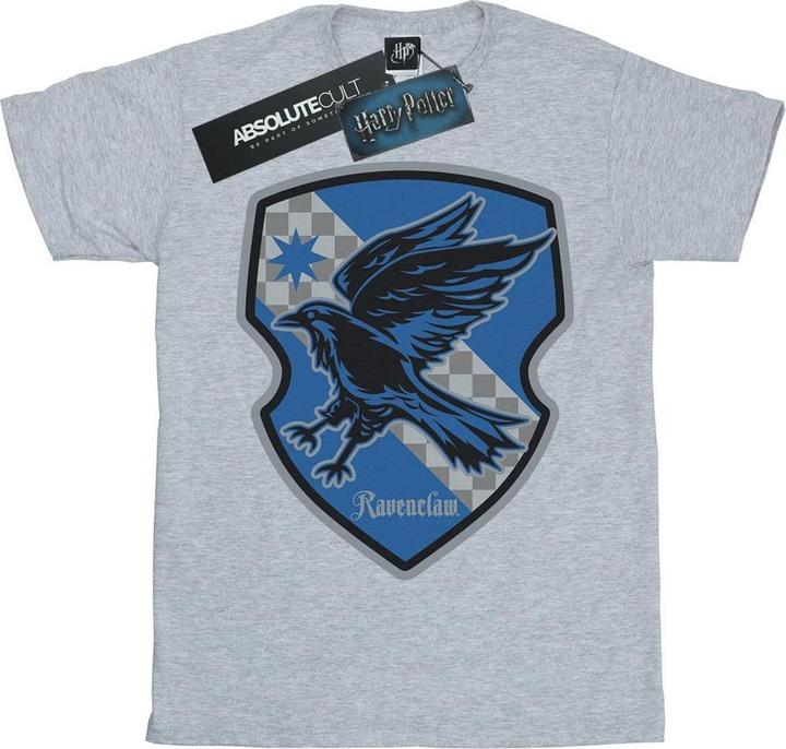 Actual product image Boys Ravenclaw Crest Flat T-Shirt (128)