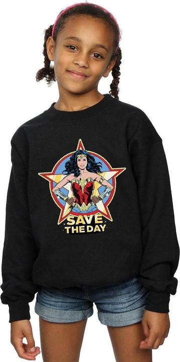 Image du produit - Sweat WONDER WOMAN STAR DESIGN - Fille (140, 146)