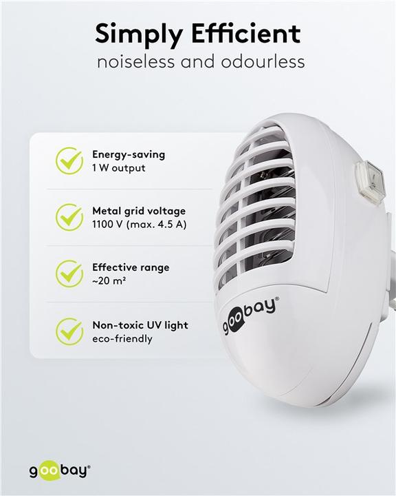 Image du produit Goobay Tueur d'insectes à LED UV