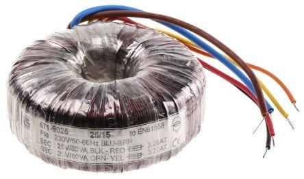 Image du produit Rs Pro Transformateur torique 160VA 2x25V