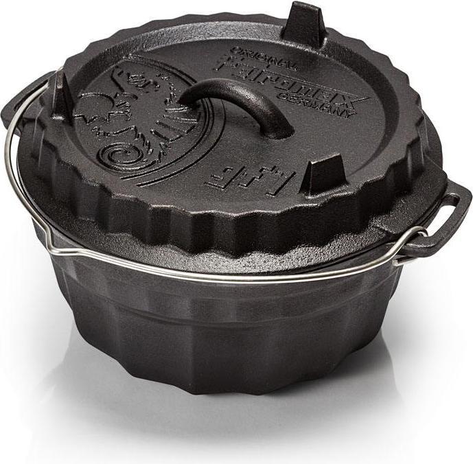 Image du produit Petromax Moule à kouglof gf1 avec couvercle pour fond de tarte (23.80 cm)