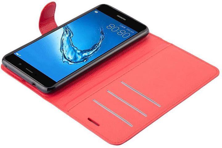 Actual product image Cadorabo Book with stand function cover (Huawei Enjoy 7 Plus)