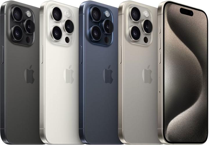 Produktbild Apple iPhone 15 Pro (256 GB, Blue Titanium, 6.10", SIM + eSIM, 48 Mpx, 5G)