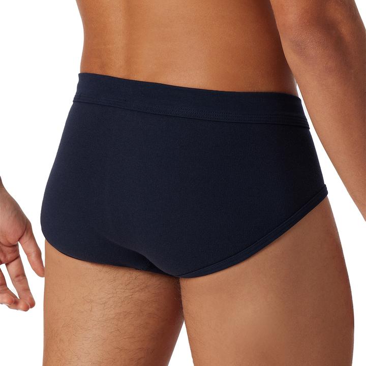 Produktbild Schiesser 4er Pack Cotton Essentials Feinripp Sportslip / Unterhose (M, 4er Pack)
