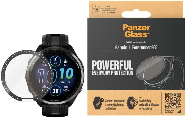 PanzerGlass Displayschutz Garmin Forerunner 965