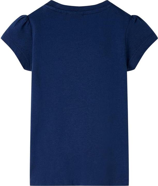 Image du produit VidaXL T-shirt enfant bleu marine 128,Matière : 95% coton. 5 (128)