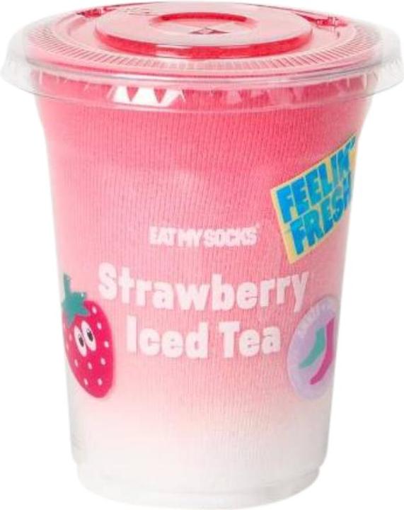 Actual product image Eat My Socks Strawberry (pack of 2, One size)