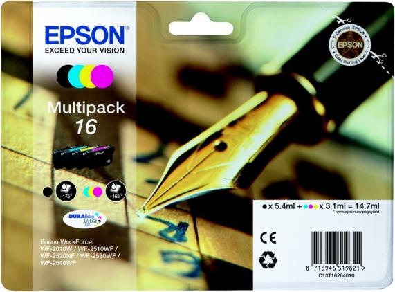 Immagine prodotto Epson Multipack 4 colori 16 EasyMail (M, C, Y, FC)