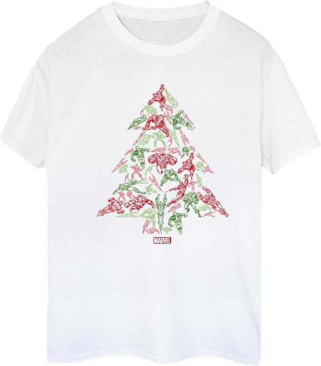 Avengers Christmas Tree TShirt (XL)