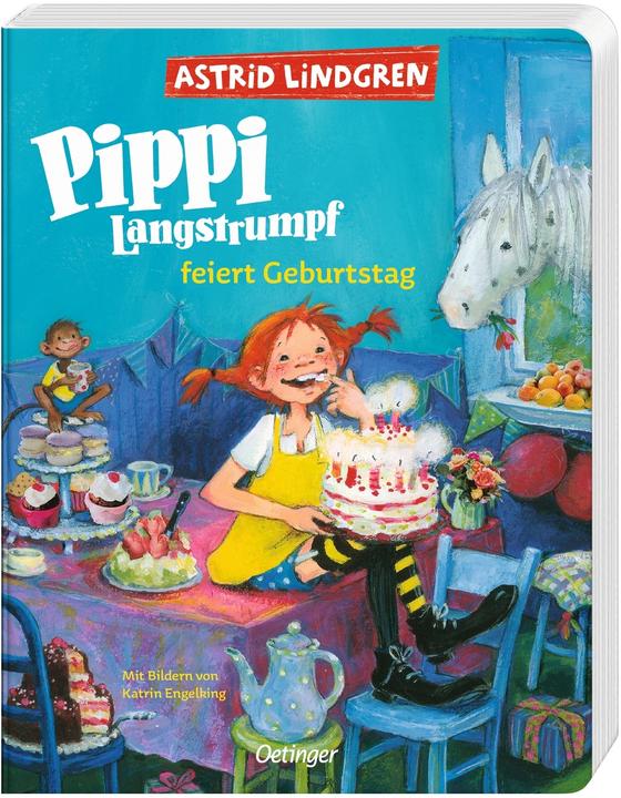 Produktbild Pippi Langstrumpf feiert Geburtstag (Deutsch, Astrid Lindgren, Katrin Engelking, 2025)