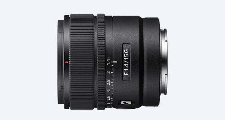 Actual product image Sony E 15mm f/1.4 G (Sony E, APS-C / DX)