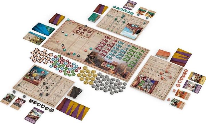 Produktbild Iello 518249 - Khora, Brettspiel, 2-4 Spieler, ab 14 Jahren (DE-Ausgabe) (Deutsch)