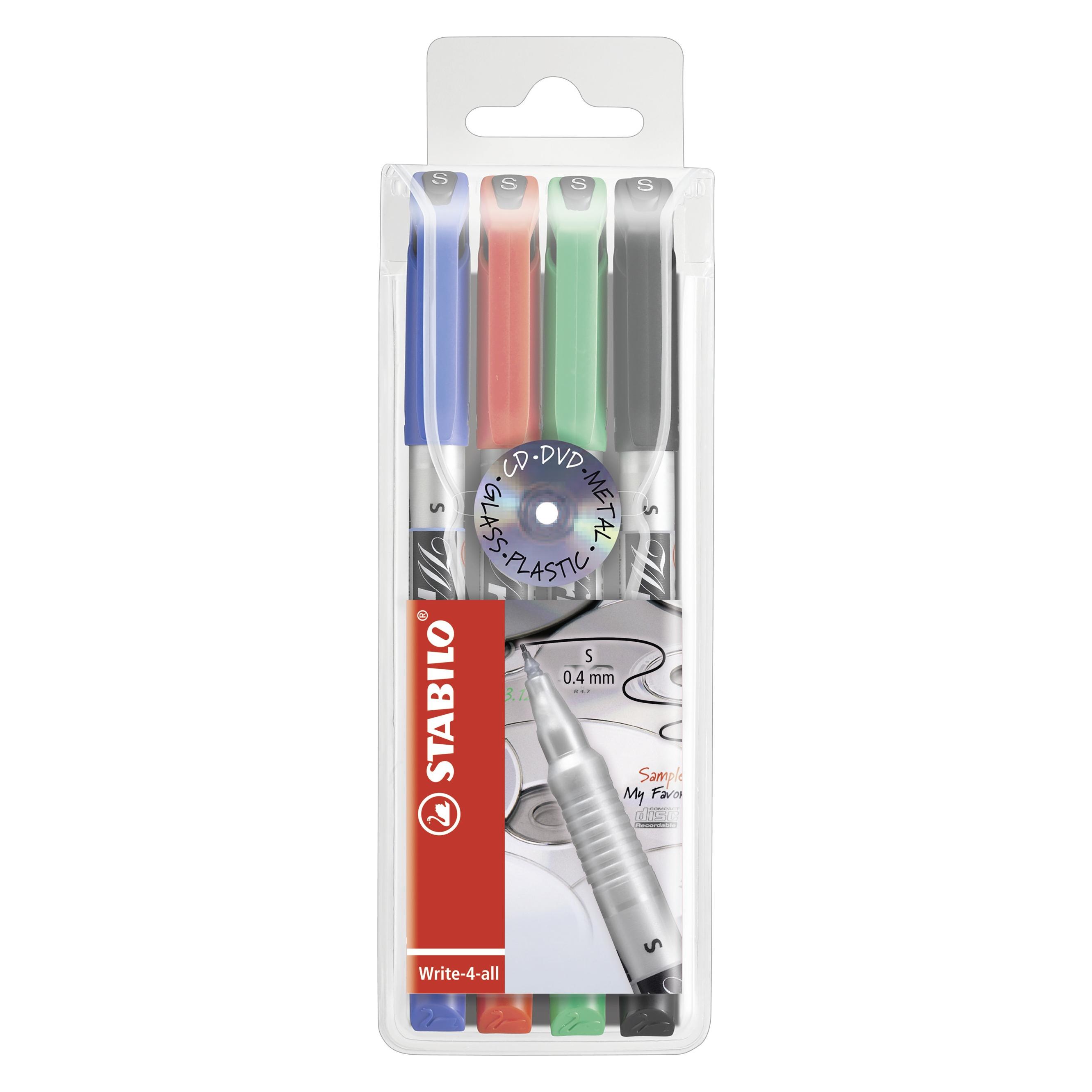 Pennarelli Stabilo Pen 68 tratto 1 mm verde ghiaccio 68/13- conf. 10