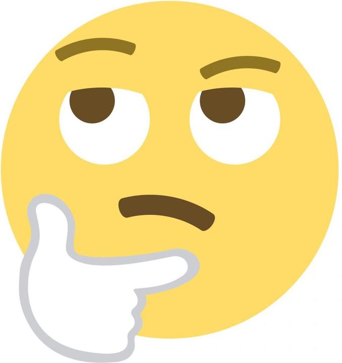 Immagine prodotto Emojione Emoji faccia pensante (20 x 21 cm)