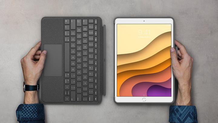 Image du produit Logitech Combo Touch (ING. Int., iPad 2019 (7e gène), iPad 2020 (8. Gen), iPad 2021 (9e génération))