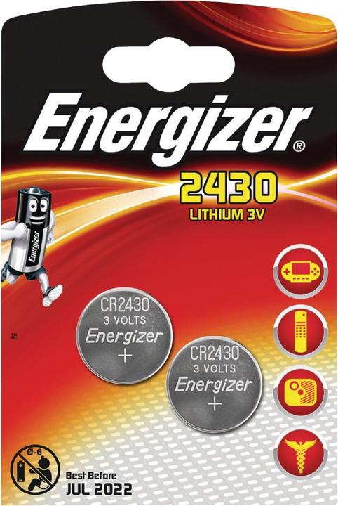 Actual product image Energizer CR2430 Lithium (2 pcs., CR2430, 320 mAh)
