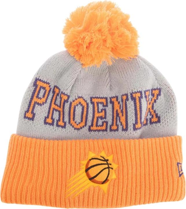 Actual product image New Era NBA Phoenix Suns Knitted Bobble Beanie