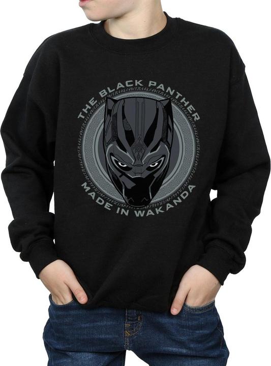 Immagine prodotto Black Panther Made in Wakanda Felpa Ragazzi (140, 146)