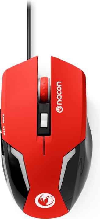 Actual product image Nacon Gaming GM-105 Optical Gaming Mouse - red (PC) (Cable)