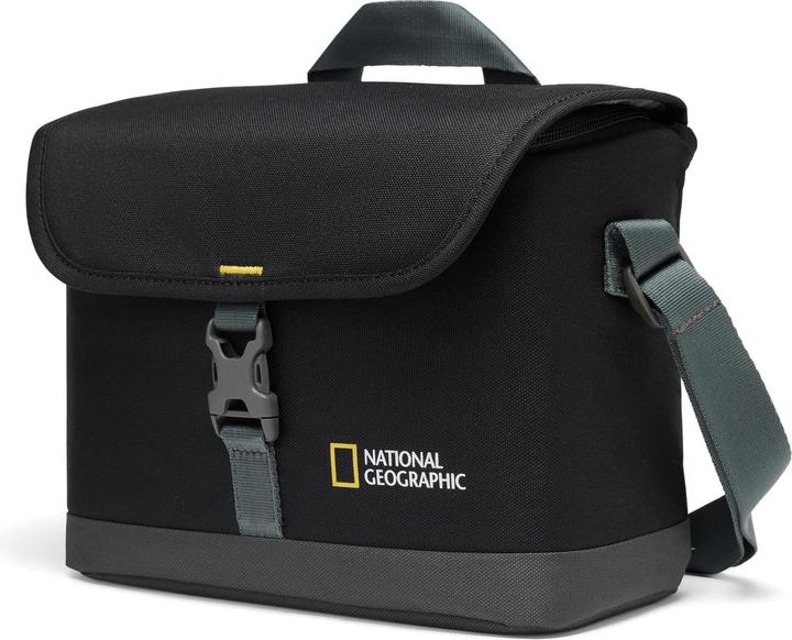National Geographic Borsa per fotocamera media nera (Borsa a tracolla per fotocamera, 6.25 l)