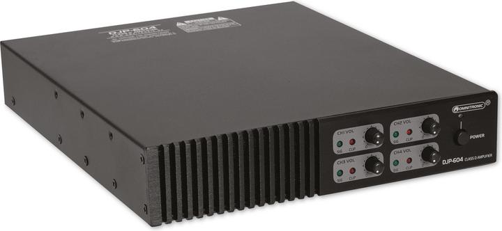 Omnitronic DJP-604 4-Kanal Class-D Endstufe (Verstärker)