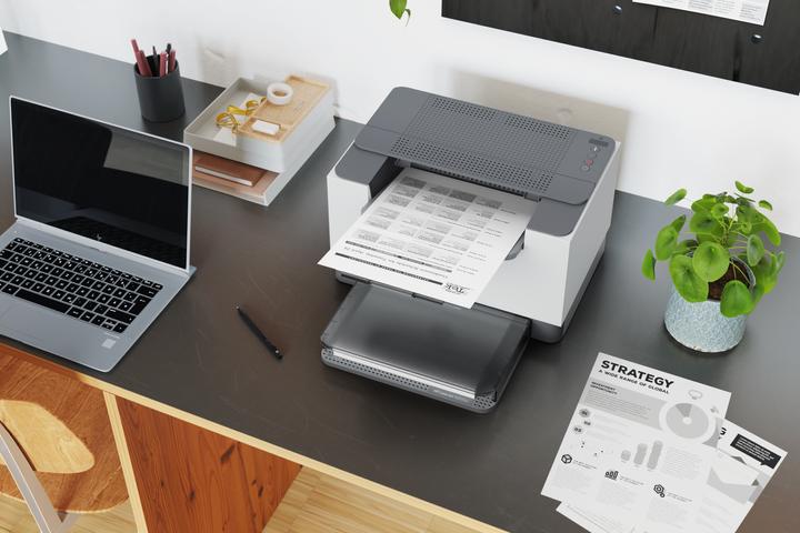 Actual product image HP LaserJet M207dw (Laser, Black and white)