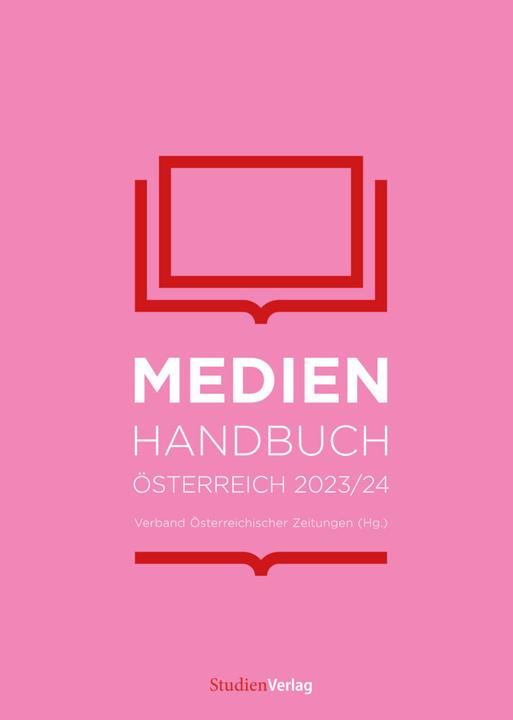 Actual product image Medienhandbuch Österreich 2023/24 (German, VÖZ All Media Service GmbH, 2024)