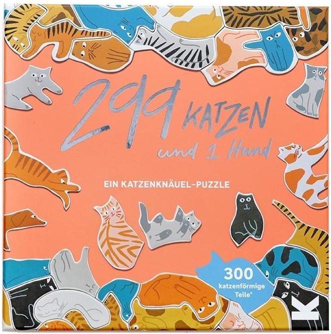 Produktbild 299 Katzen (und 1 Hund) (300 Teile)