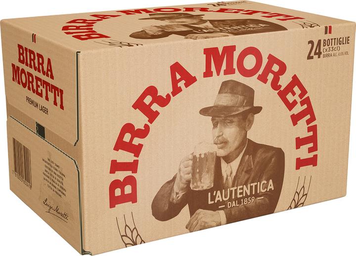 Birra Moretti L'Autentica (24 x 33 cl)