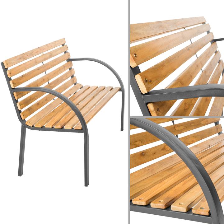 Immagine prodotto tectake Panchina da giardino Micha