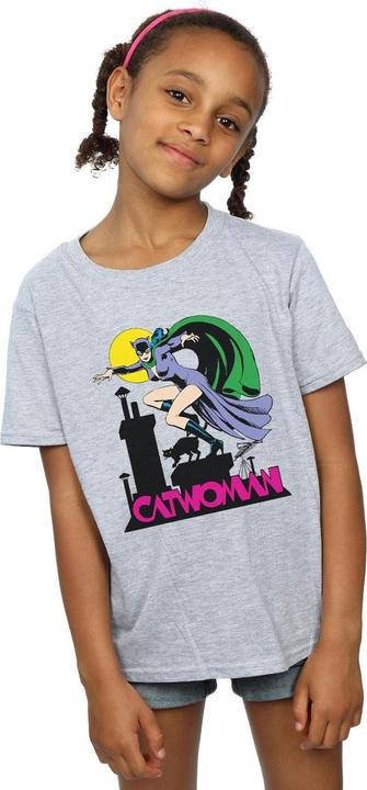 Image du produit - T-shirt CATWOMAN TEXT LOGO - Fille (152, 158)
